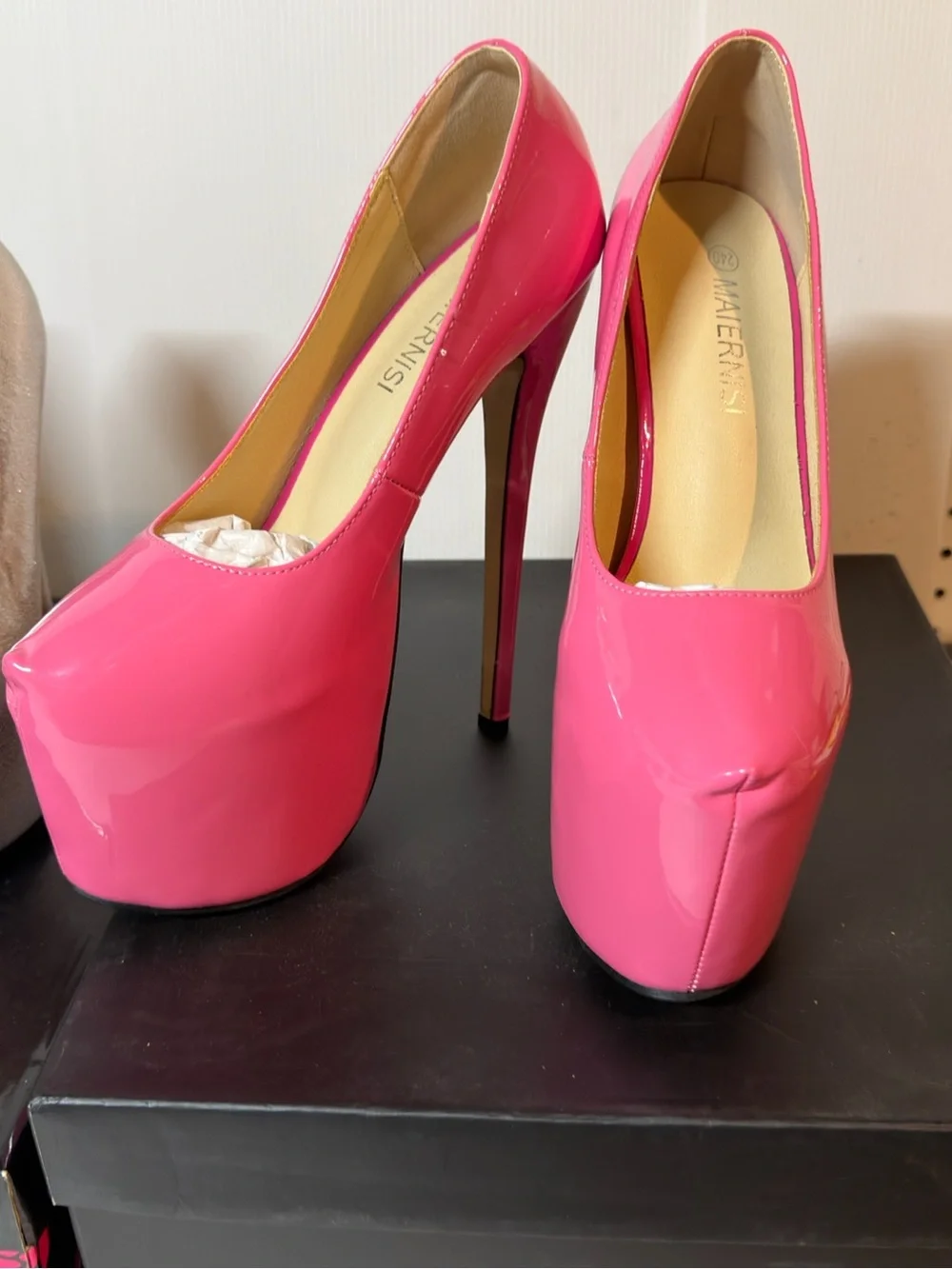 3 PAIRS OF PLATFORMS